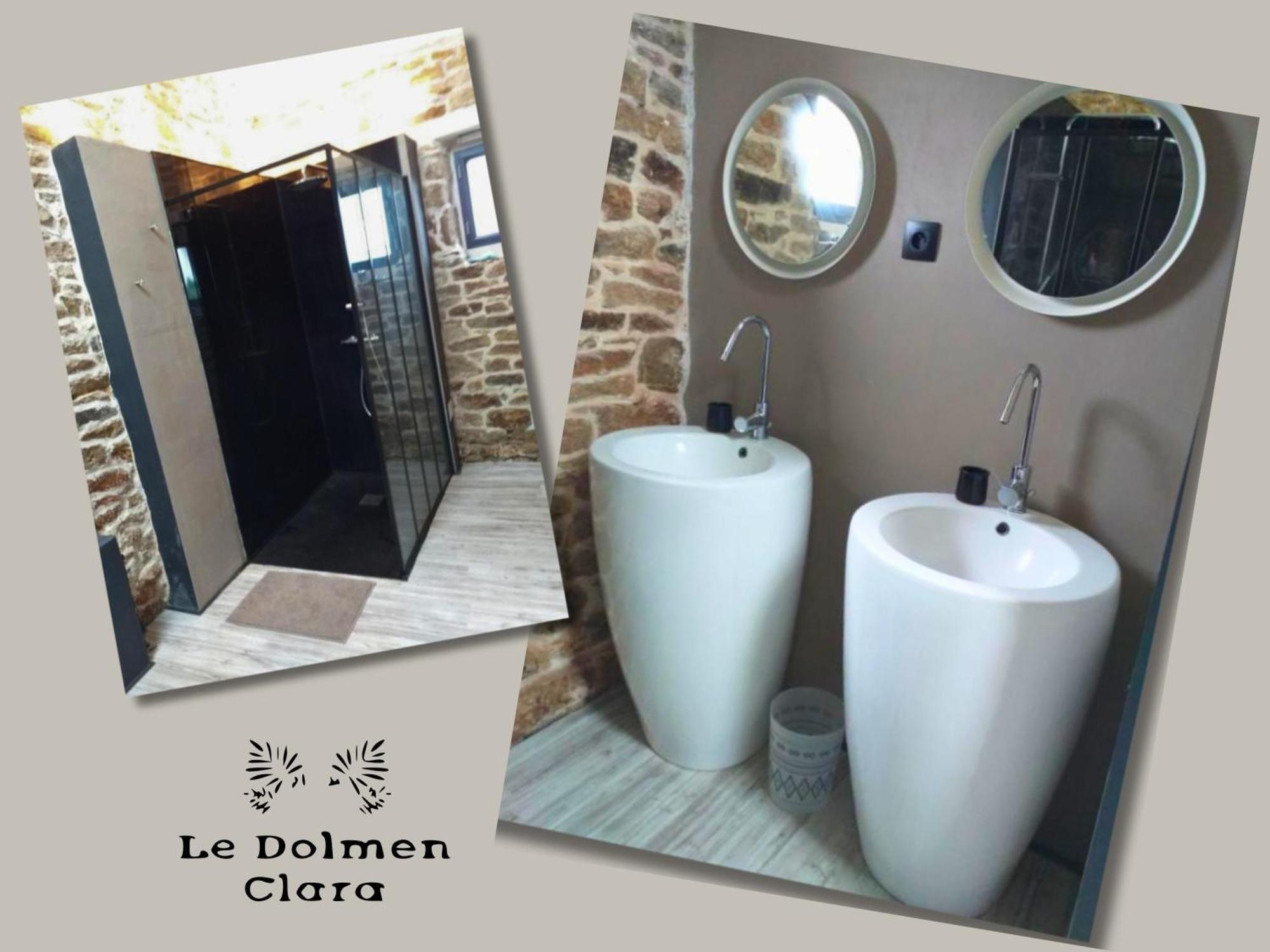 Le Loft Du Dolmen Clara, Entre Terre Et Mer Plounevez-Lochrist Bagian luar foto